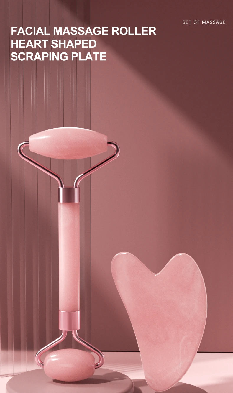 Gua-Sha and Roller for Skincare