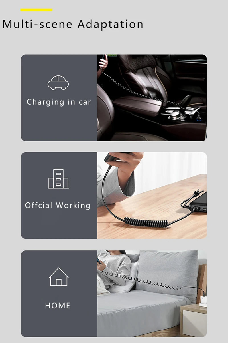 Retractable Charging Cable