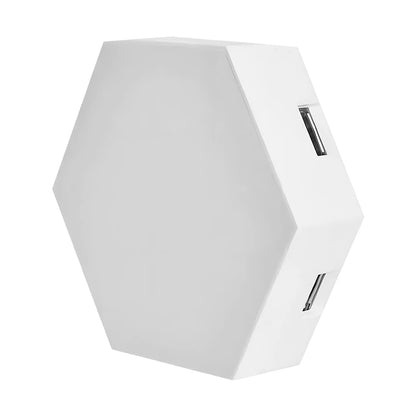 RGB LED Hexagon Light Bluetooth Honeycomb Wall Lamp Remote Control Night Light for Computer Game Room Decoration Bedroom Bedside