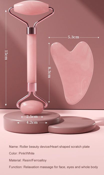 Gua-Sha and Roller for Skincare