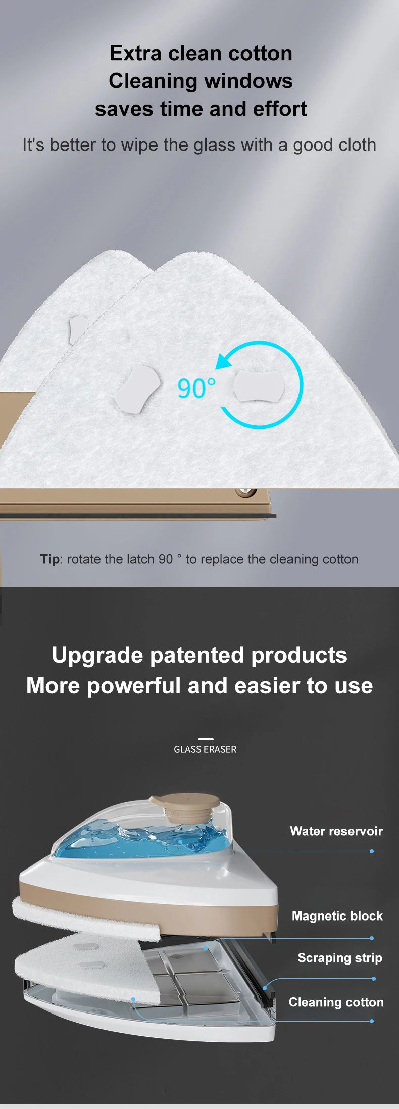 Magnetic Window Cleaner