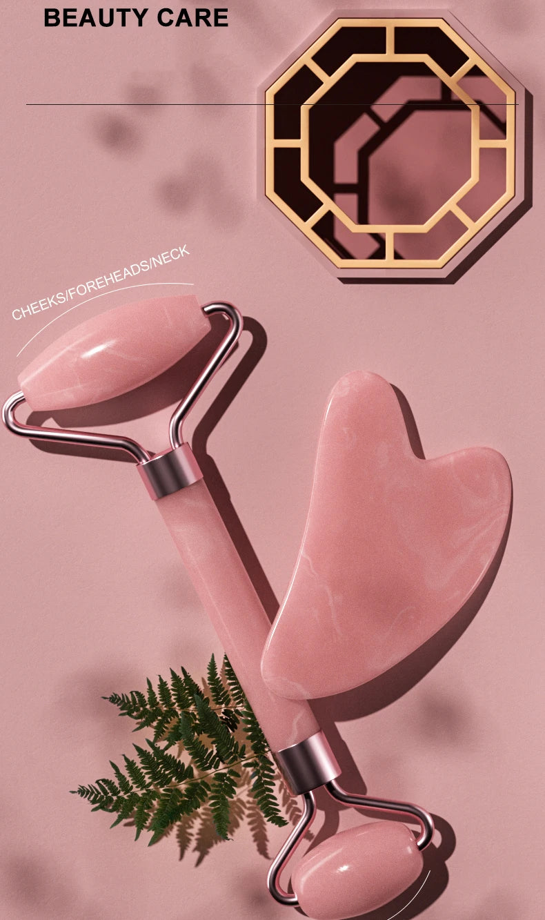 Gua-Sha and Roller for Skincare