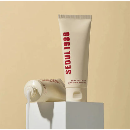 SEOUL 1988 CREAM : SNAIL MUCIN 93% + RICE