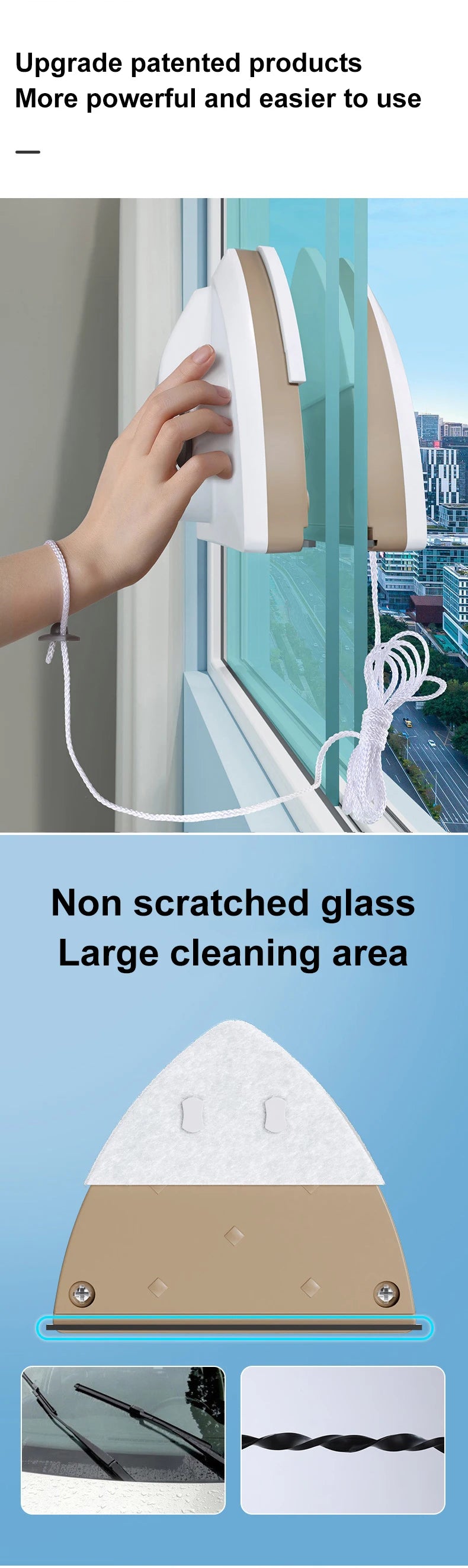 Magnetic Window Cleaner