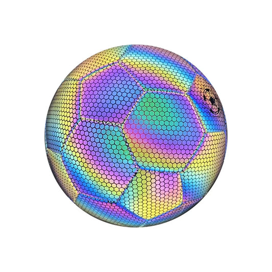 Luminous Colorful Soccer Ball .