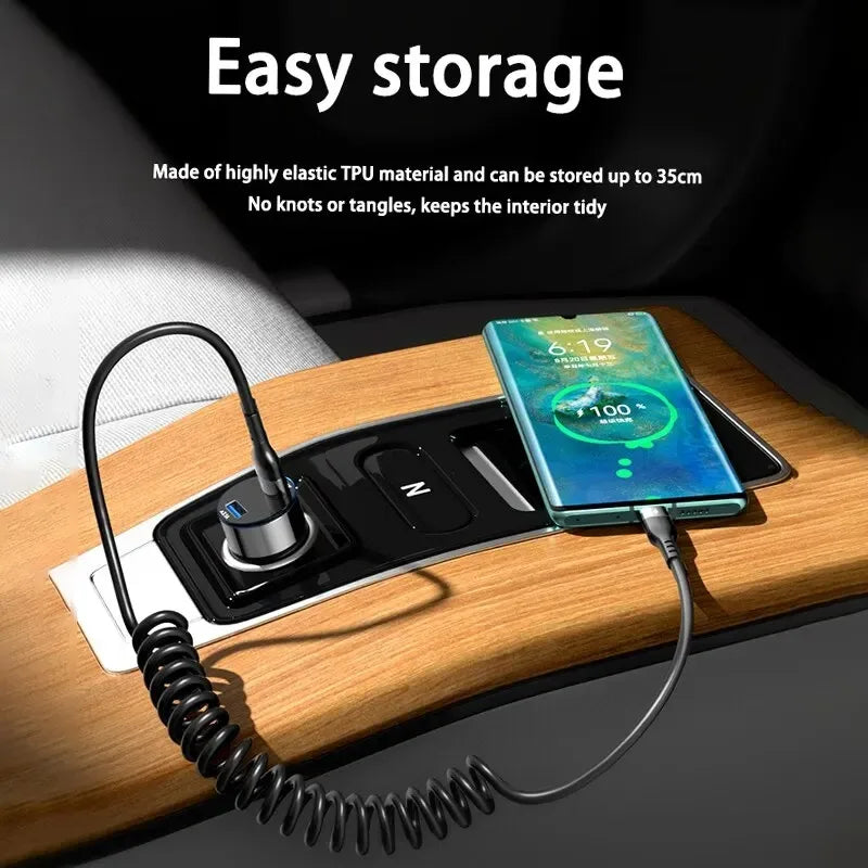 Retractable Charging Cable