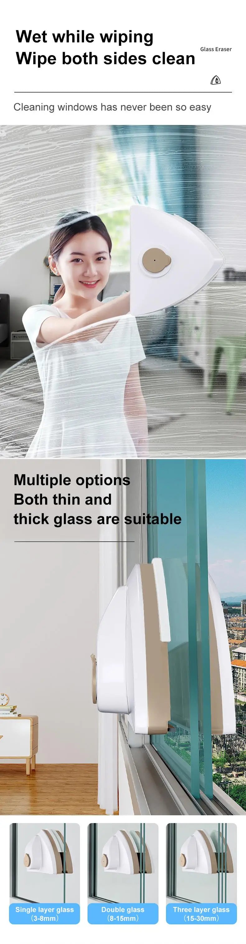 Magnetic Window Cleaner