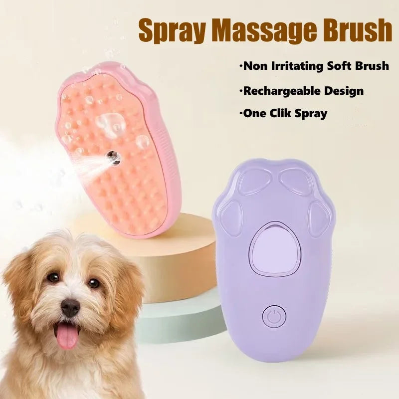 3 in 1 Pet Hair remover, massage and spray