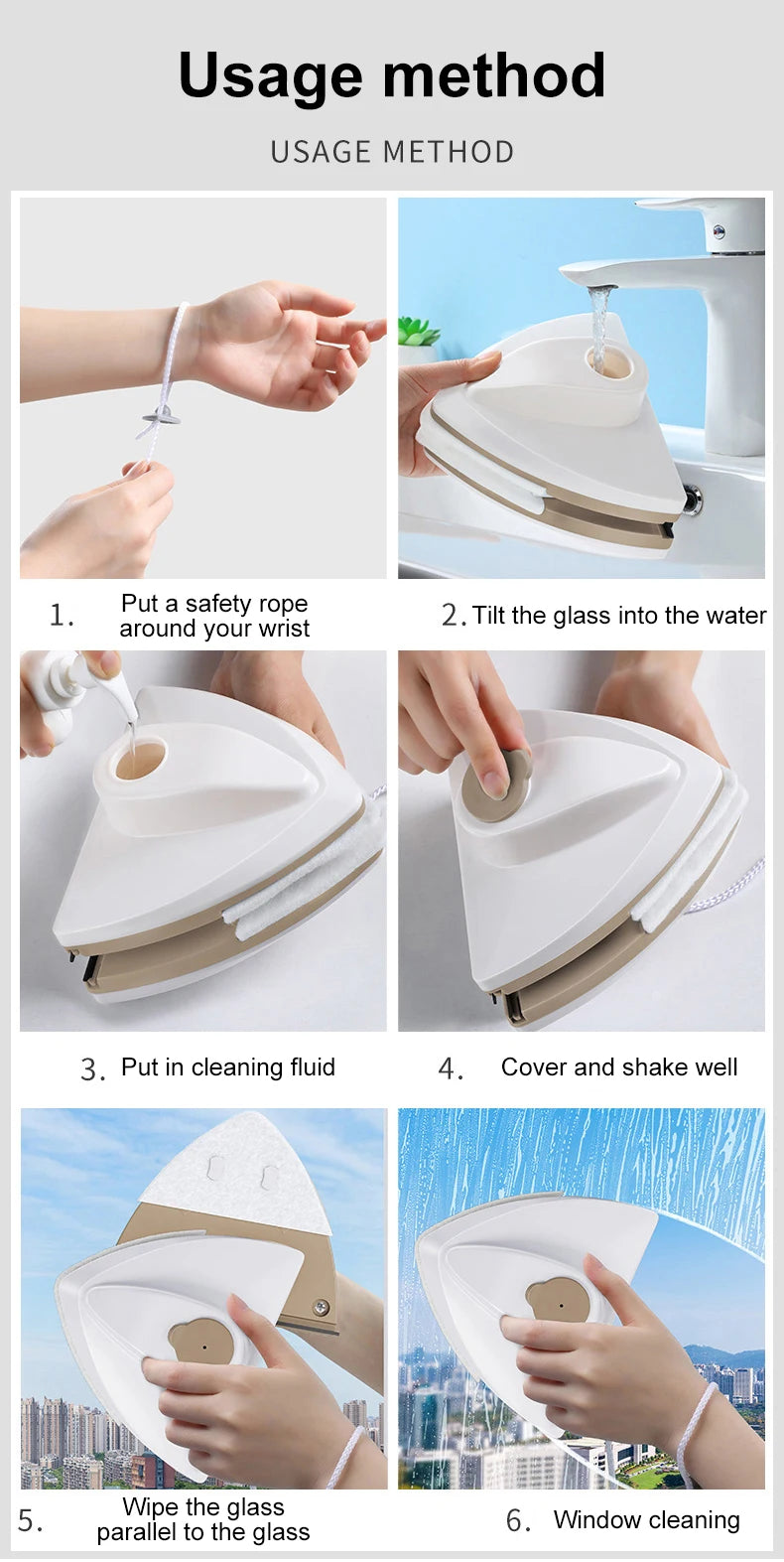 Magnetic Window Cleaner