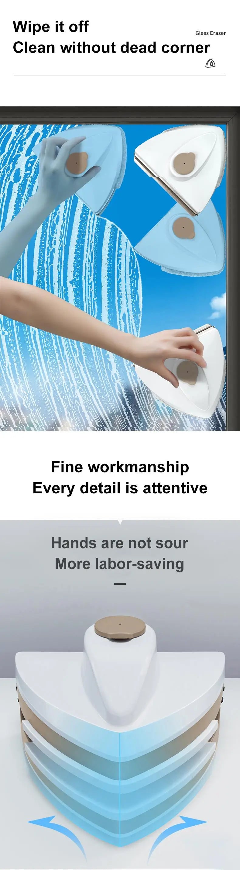 Magnetic Window Cleaner