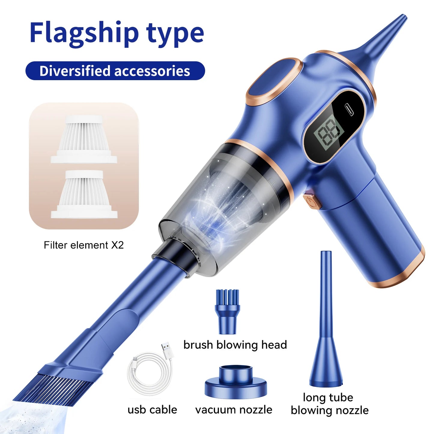 DustAway Pro – Rechargeable Mini Vacuum