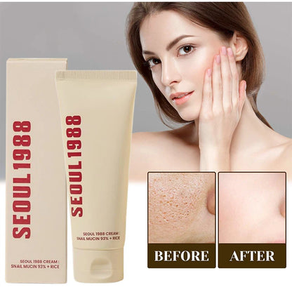 SEOUL 1988 CREAM : SNAIL MUCIN 93% + RICE