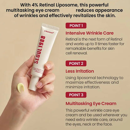 SEOUL 1988 EYE CREAM : RETINAL LIPOSOME 4% + FERMENTED BEAN