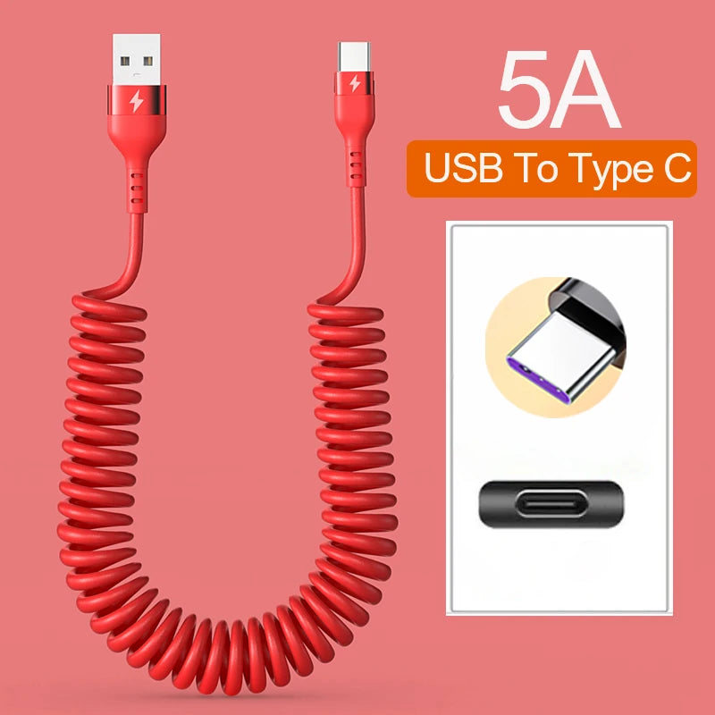 Retractable Charging Cable