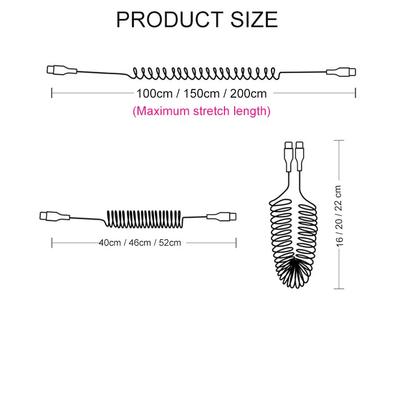Retractable Charging Cable