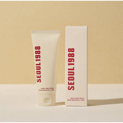 SEOUL 1988 CREAM : SNAIL MUCIN 93% + RICE