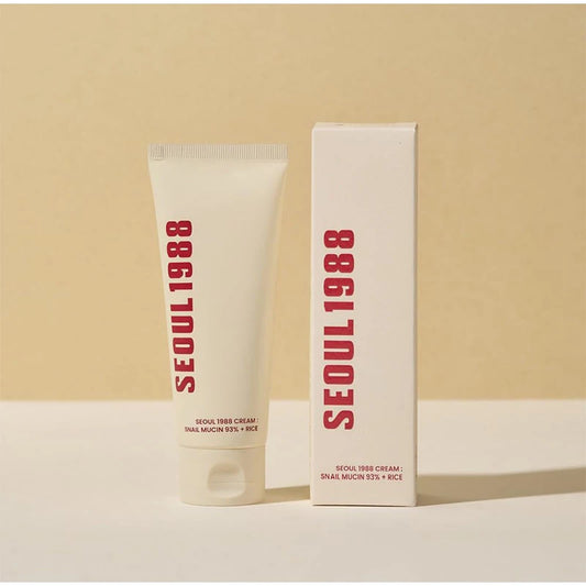 SEOUL 1988 CREAM : SNAIL MUCIN 93% + RICE