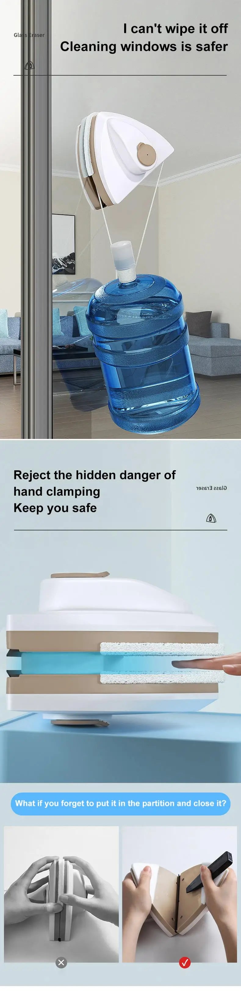 Magnetic Window Cleaner